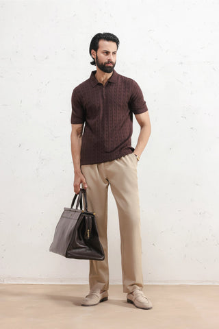 Sandstone Drawstring Trousers