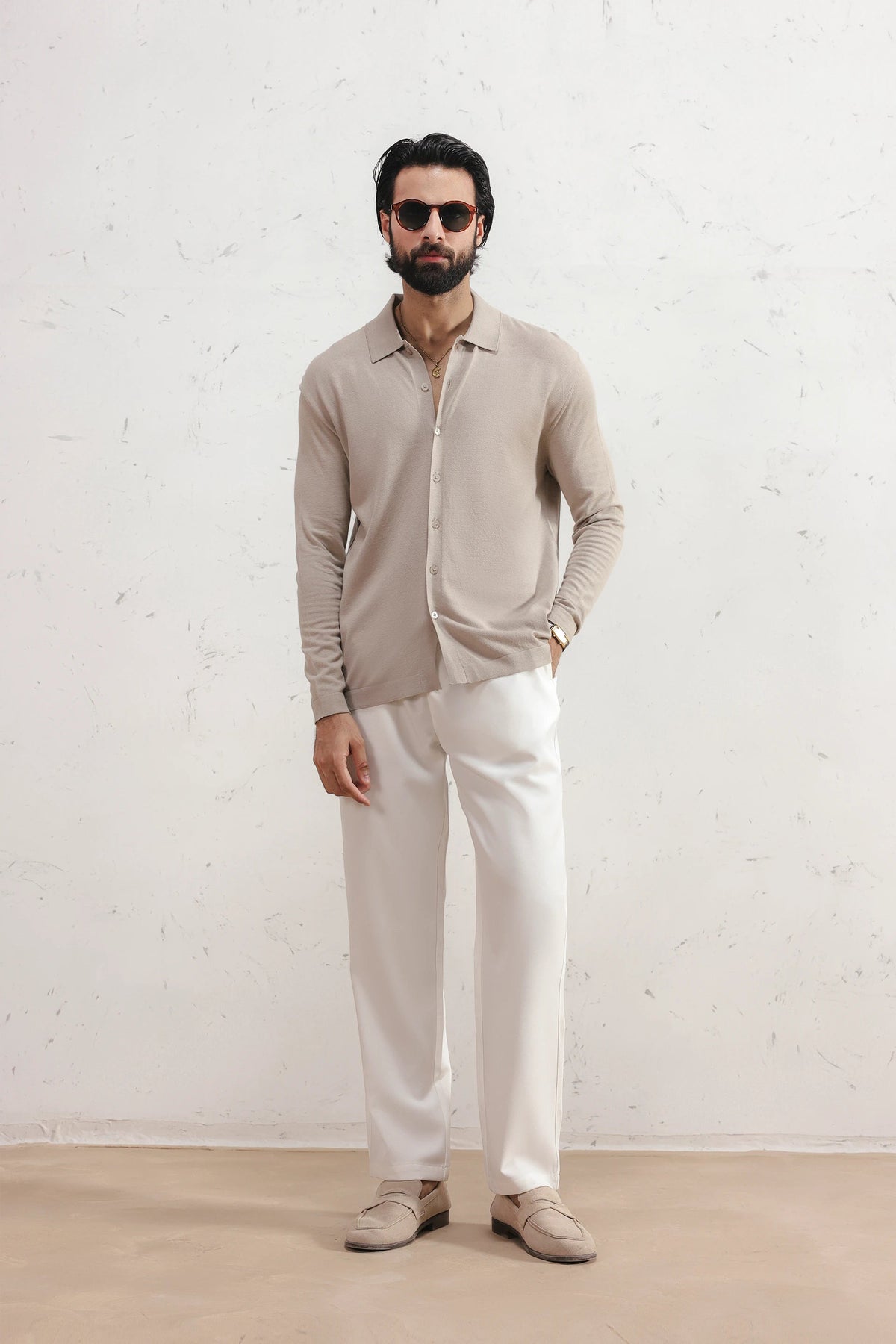 Button-Down Polo