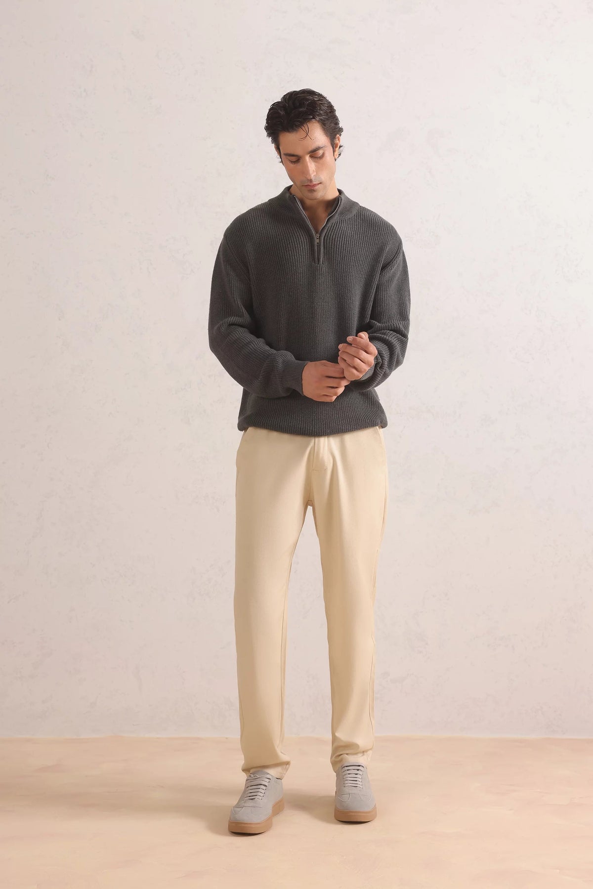 Quarter-Zip Sweater