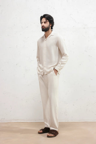 Ivory Linen Co-Ord Set