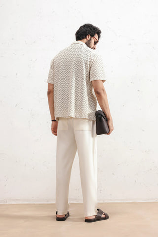Crochet Knit Shirt