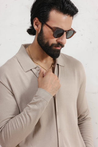 Button-Down Polo