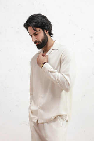 Ivory Linen Co-Ord Set