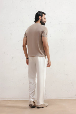 Lyocell Knit T-Shirt