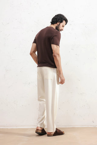 Lyocell Knit T-Shirt